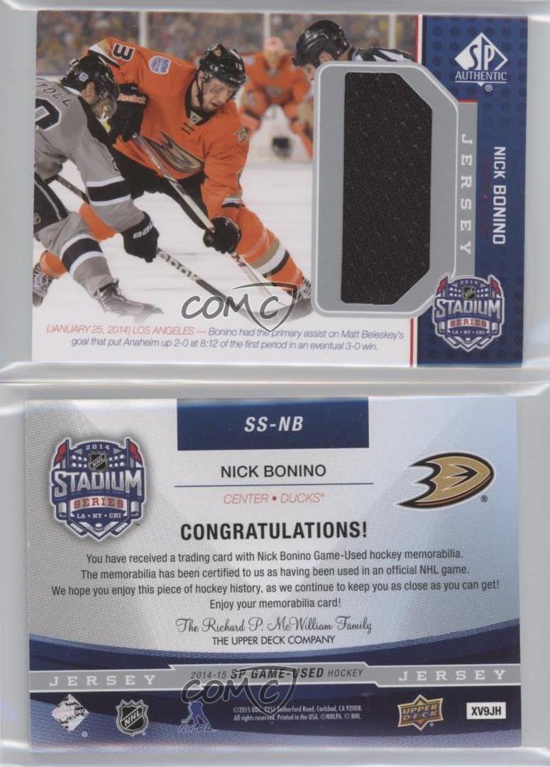 2014-15 SP Game Used Stadium Series/Winter Classic Materials