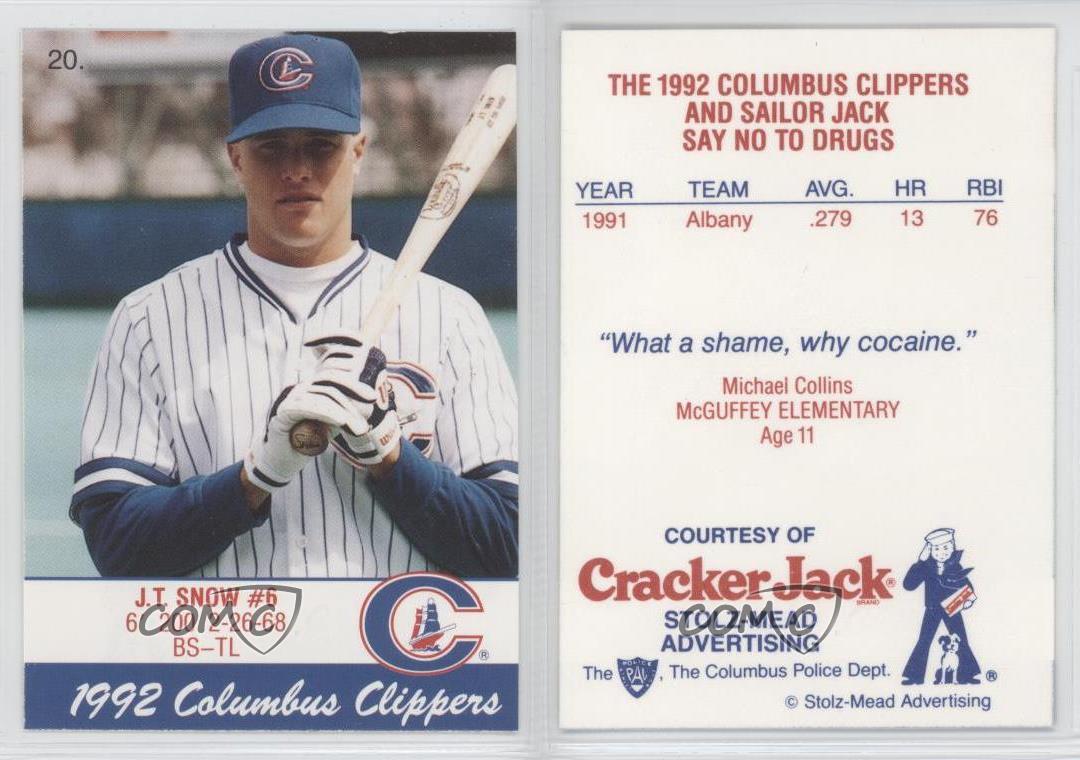 jt snow star99 rookie card jt snow star99 rookie card