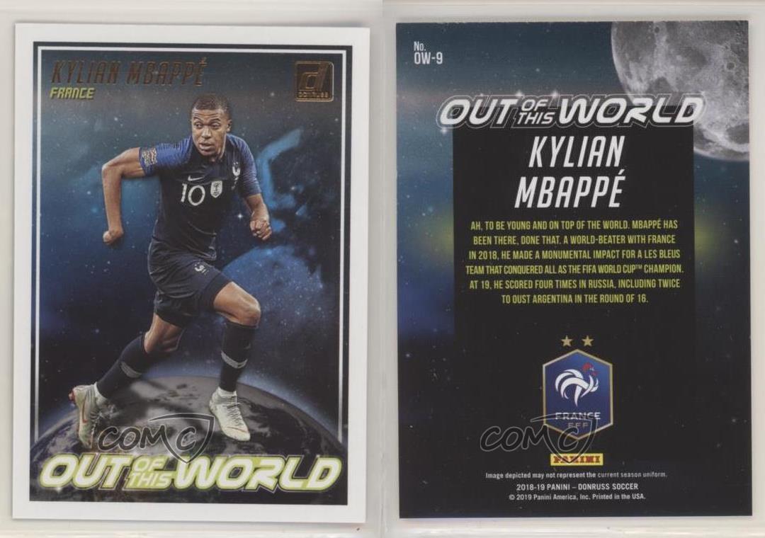 2018-19 Panini Donruss Out of this World Kylian Mbappe #OW-9 | eBay
