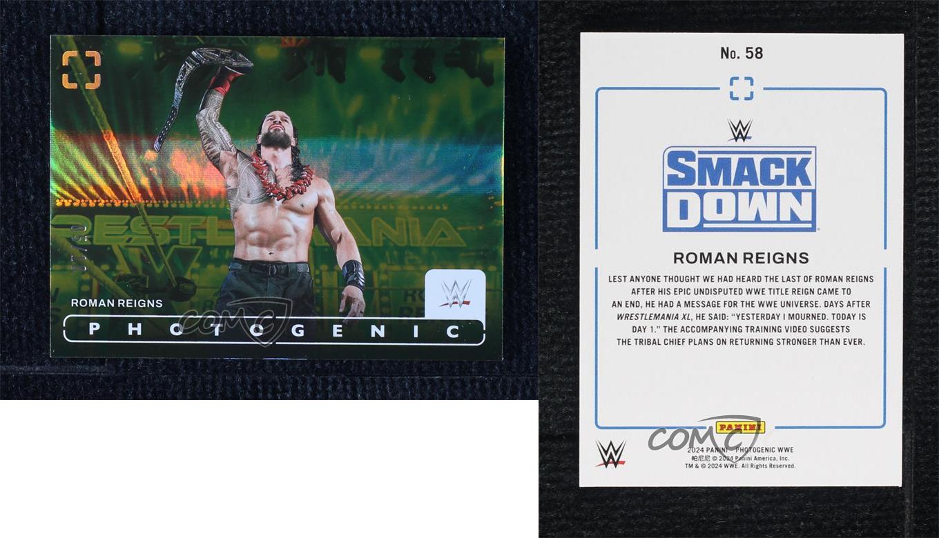 Panini Photogénique WWE Gold 2024 soldes / 10 Règnes Romaines #58