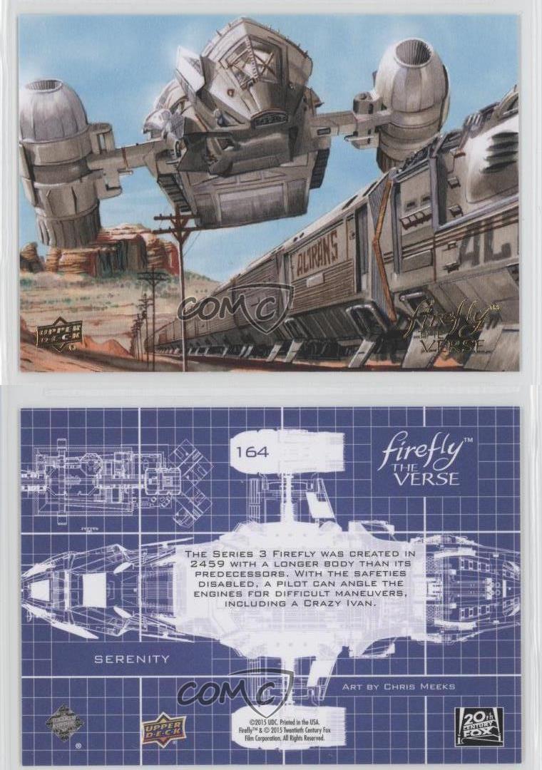 Firefly The Verse Foil Parallel Base Card #164 Serenity Ships