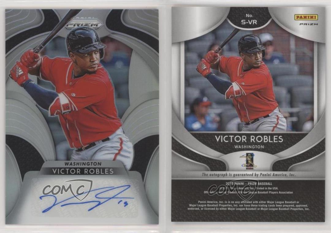 2019 Panini Prizm Signatures Victor Robles #S-VR Auto | eBay