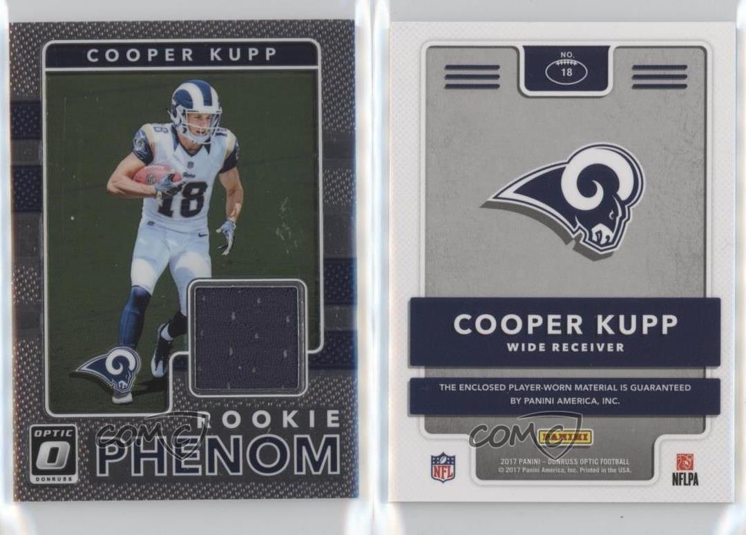 Cooper Kupp 2017 Donruss Optic Rookie Phenom Jerseys #18 RC