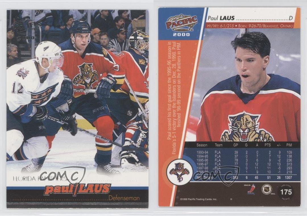 1999-00 Pacific Paul Laus #175 vendu