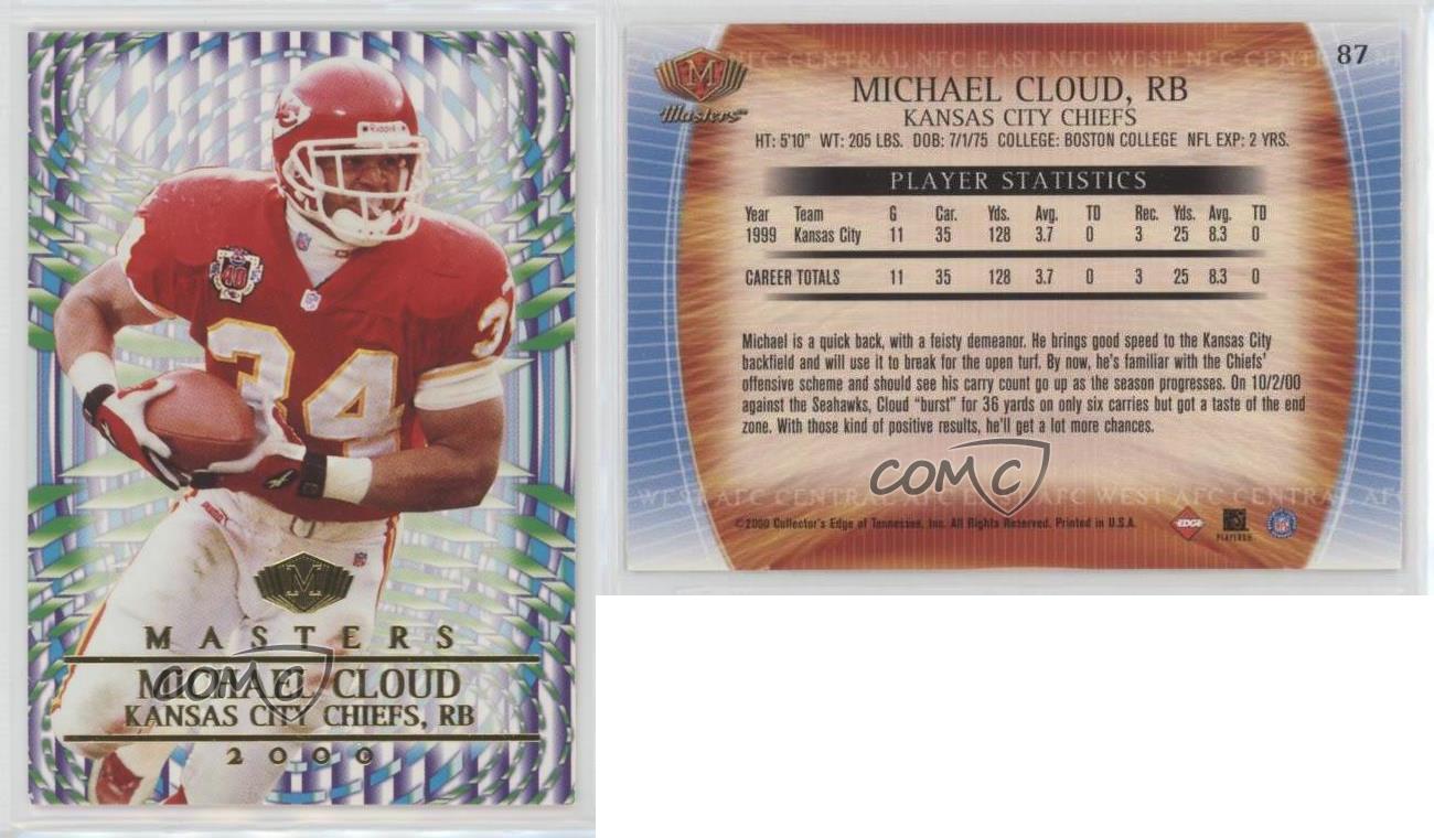 2000 Collectors Edge Masters Retail Mike achat Cloud #87