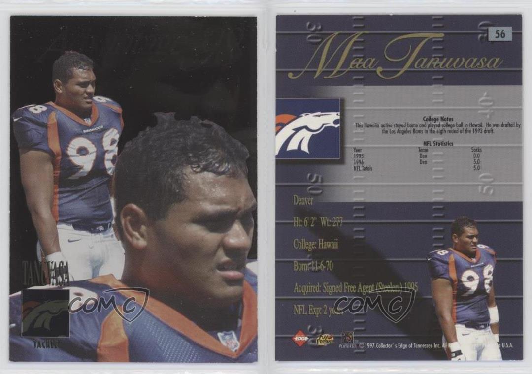 1998 Collector's Edge Advantage #56 Maa Tanuvasa - NM-MT