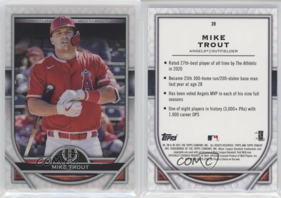 2021 Topps Tribute Mike Trout #39