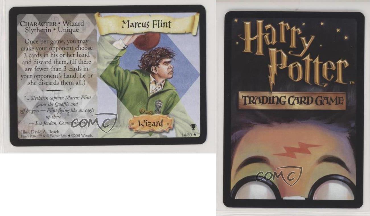 Harry Potter TCG Quidditch Cup Expansion 2001 7 Gold Cauldron Item No