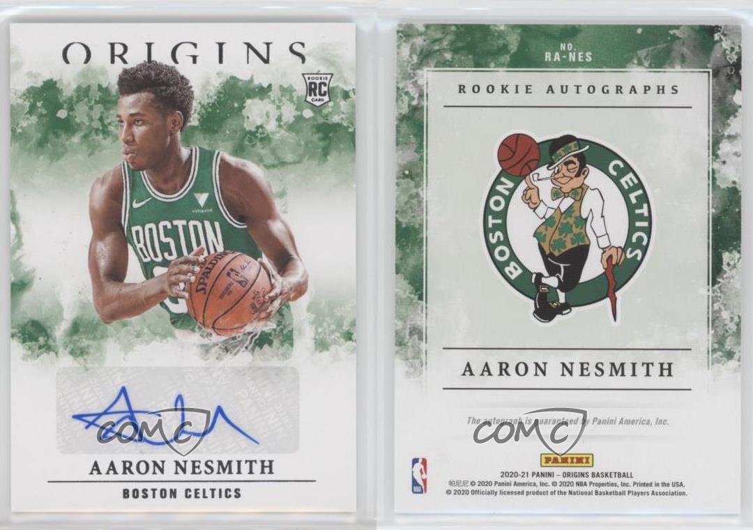 2020-21 Panini Origins Rookie Auto Aaron Nesmith #RA-NES Auto RC - Bild 4 von 4