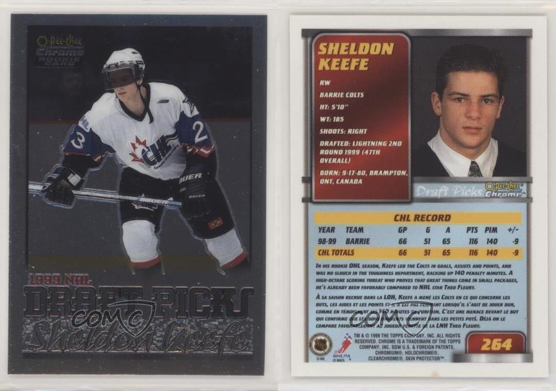 Sheldon Keefe Hockey Card 1999-00 O-Pee-Chee #264 Sheldon Keefe
