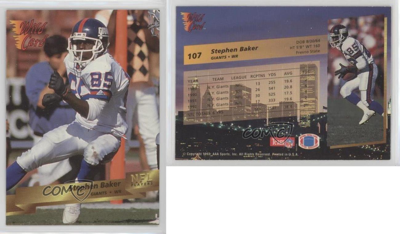 Wild Card 1993 Stephen Baker boutiques #107