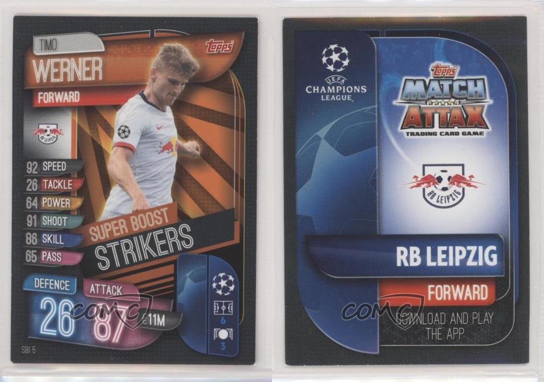Topps Champions League Sticker CL 20/21 CHE 15 Timo Werner 