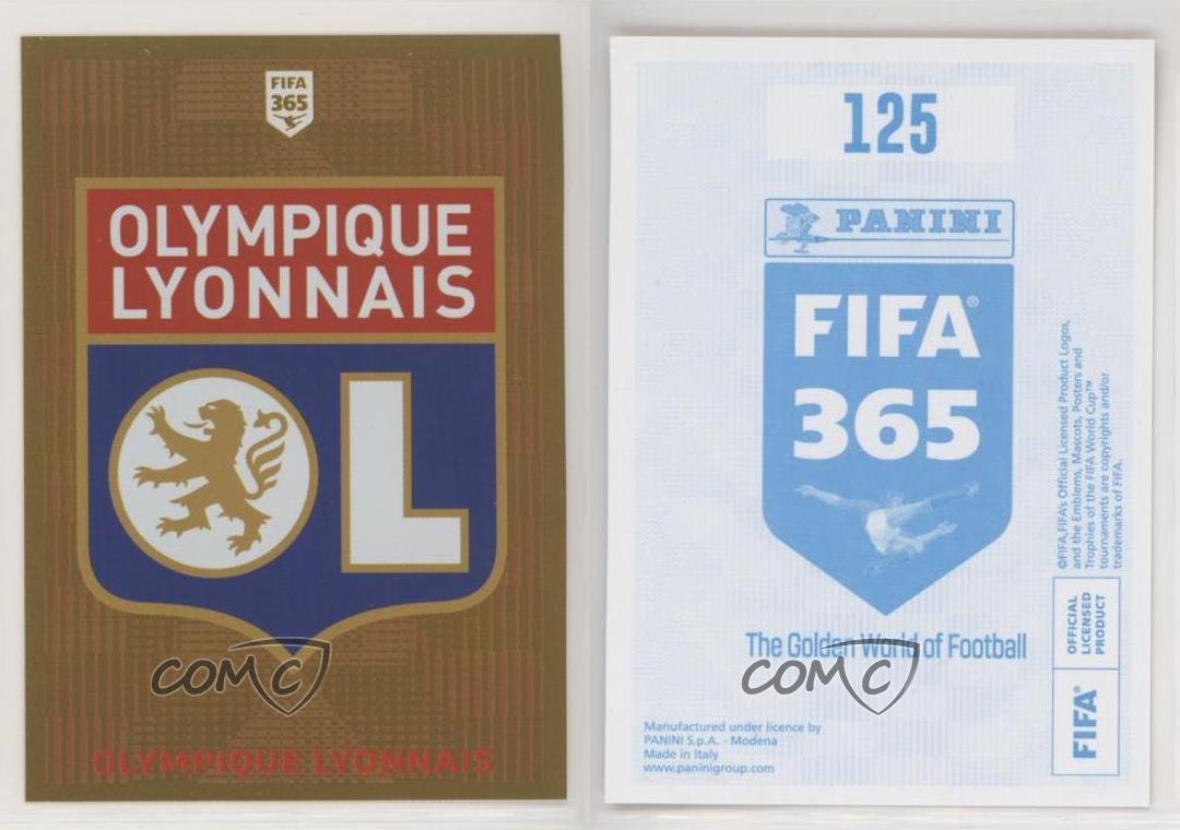 Olympique Lyonnais Living Football Panini Fifa 365 2020 Sticker 138 