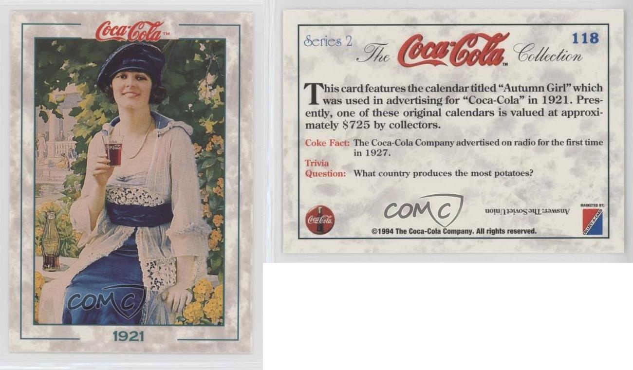 1994 Recoger A Card La Coca Cola Coleccion Serie 2 1921 118 0c4 Ebay