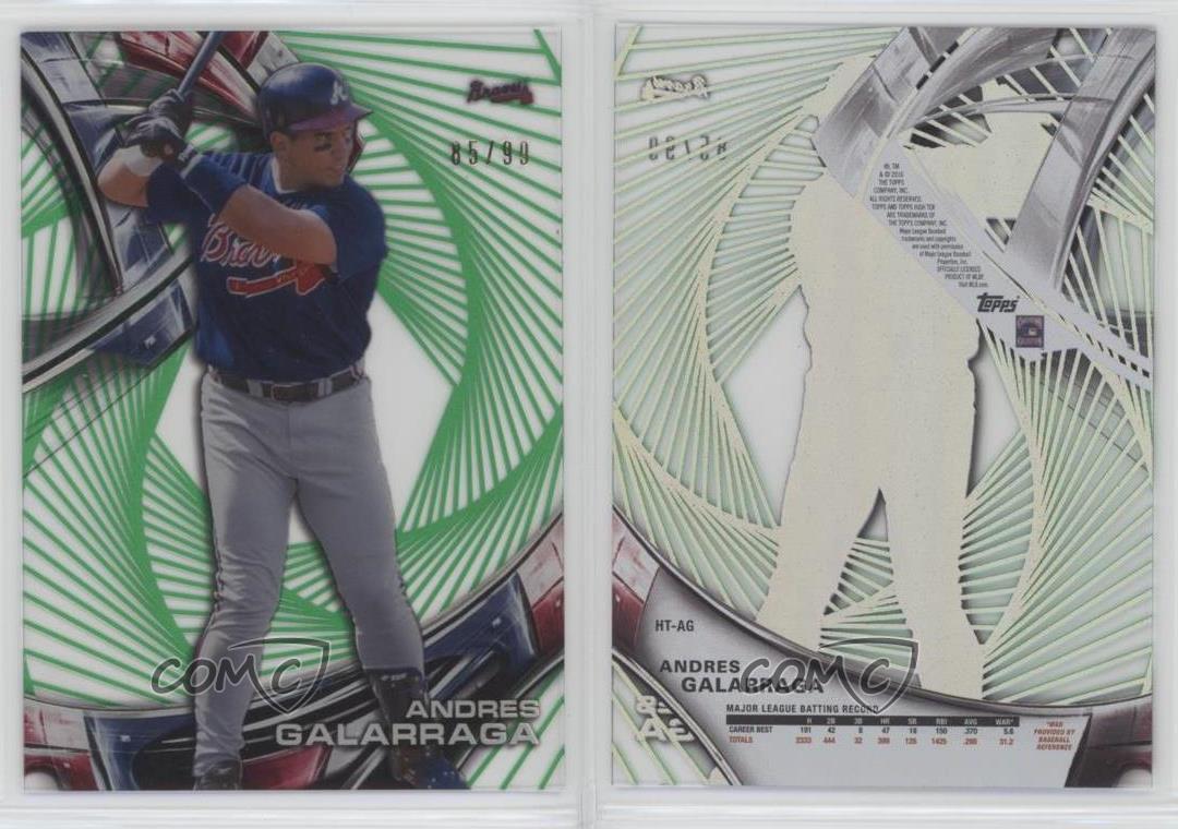 Topps High Tek 2016/99 Andres Galarraga #HT-AG - Imagen 4 de 4