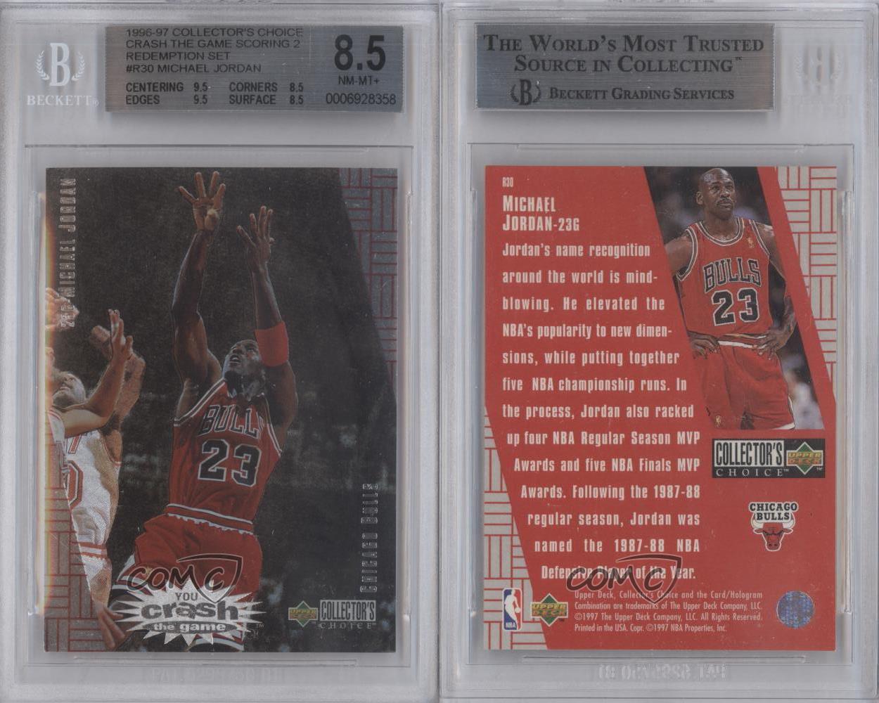 michael jordan upper deck collectors choice 1997