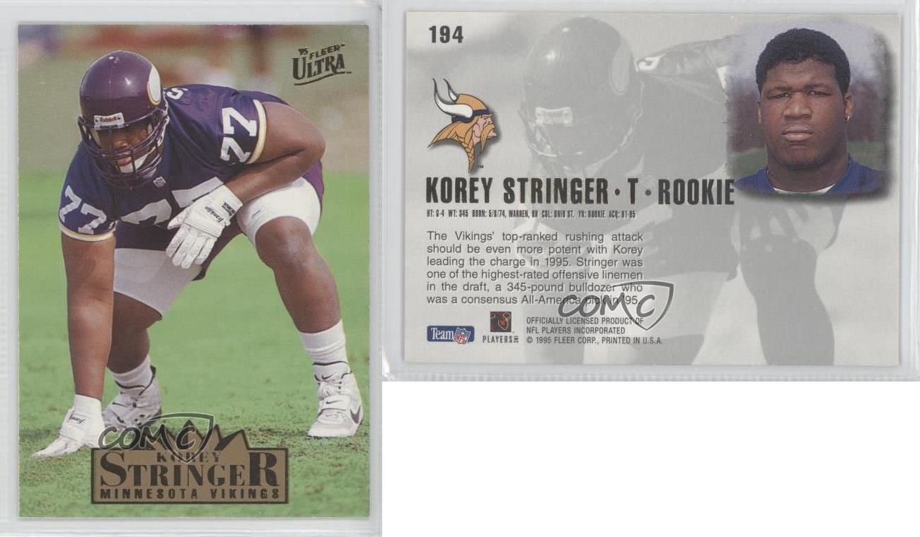 1995 Fleer Ultra - [Base] #194 - Korey Stringer