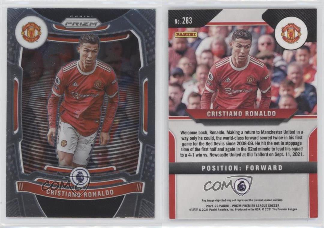 クリロナ2枚セット Cristiano Ronaldo PANINI PRIZM トレーディング