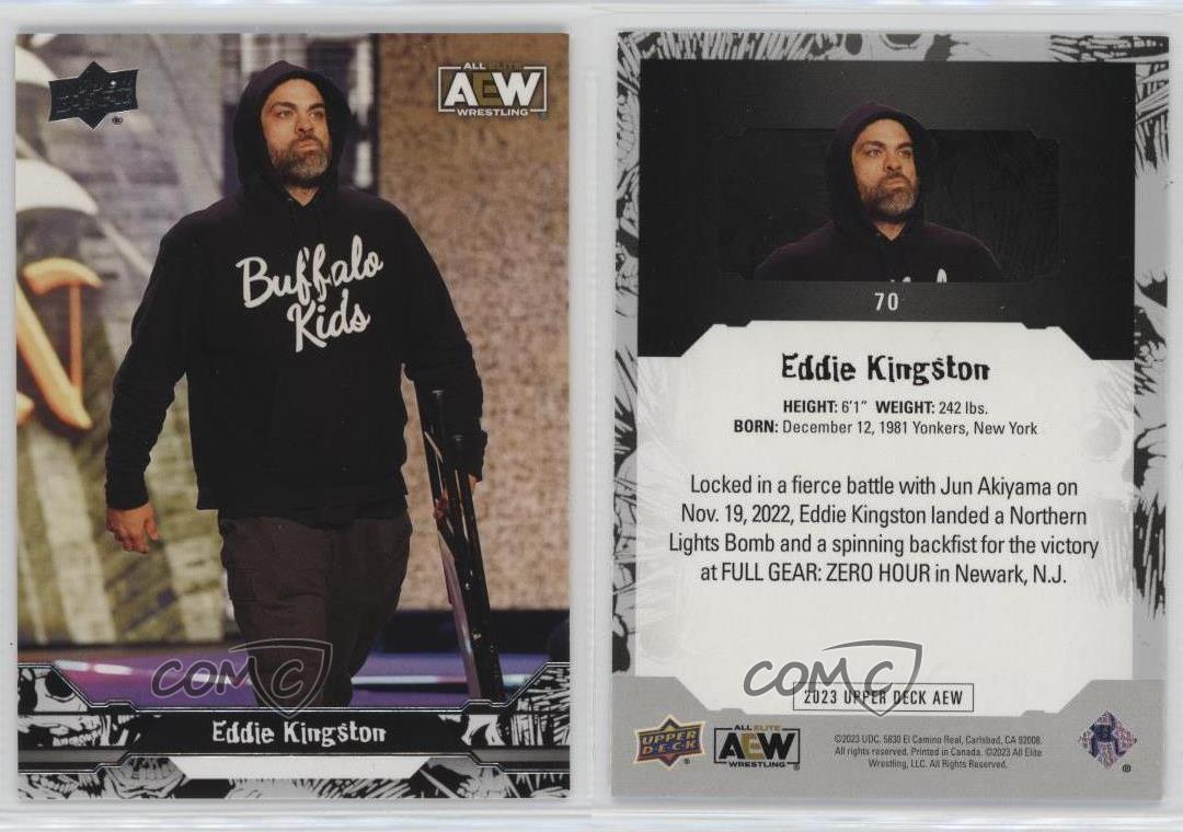 2023 Upper Deck AEW All Elite Wrestling Eddie Kingston #70