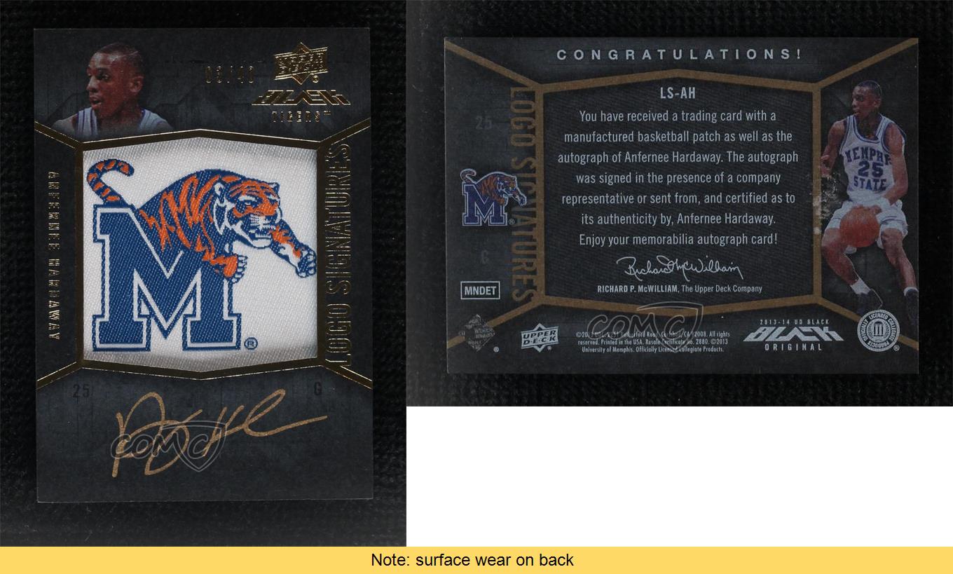 2013-14 Upper Deck Black Logo Signatures /40 Anfernee Hardaway #LS-AH Auto - Bild 3 von 3