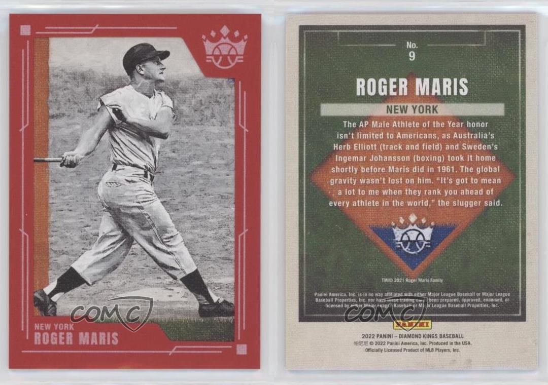 Roger Maris 2022 Panini Diamond Kings #9 Baseball Card