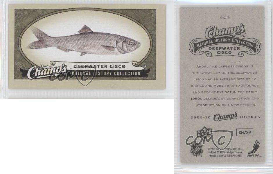 2009-10 Upper Deck Champ's Natural History Collection Deepwater Cisco #464
