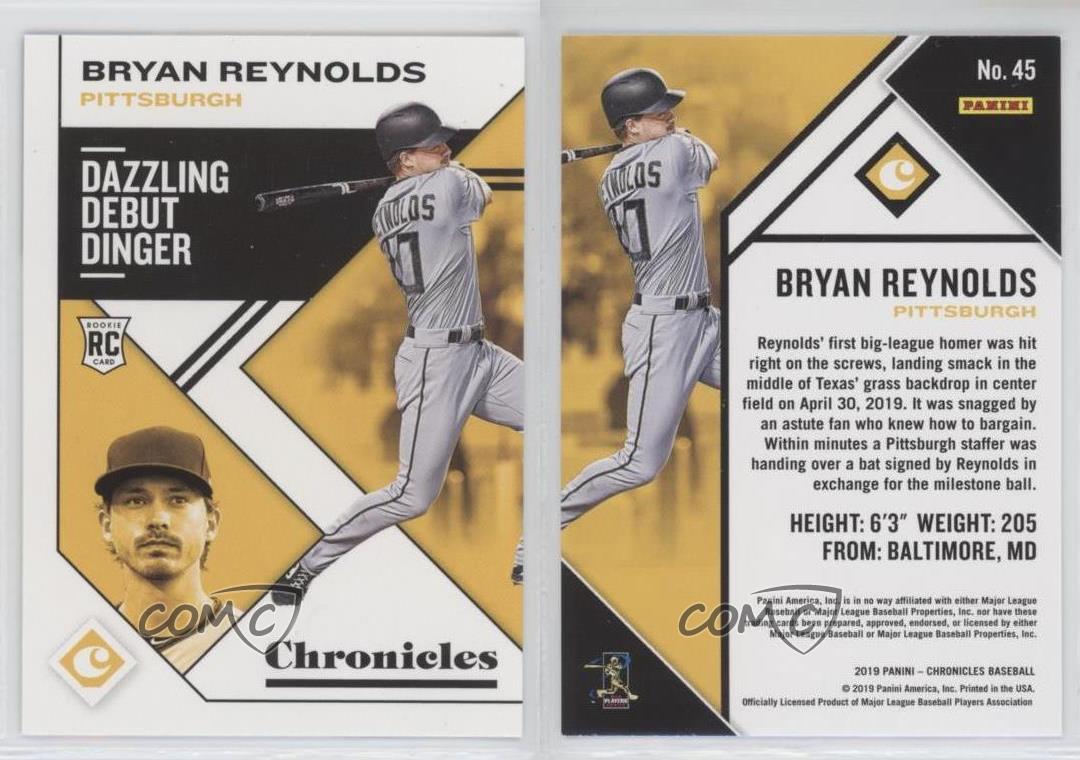 2019 Panini Chronicles #45 Bryan Reynolds RC Rookie Card