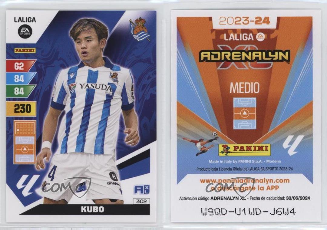 2023-24 Panini Adrenalyn XL La Liga Takefusa Kubo #302