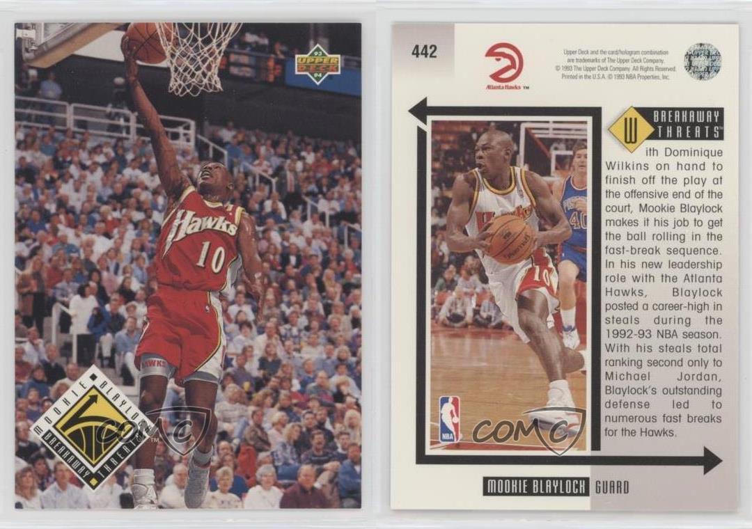 1993-94 Upper Deck Basketball #442 Mookie Blaylock BT