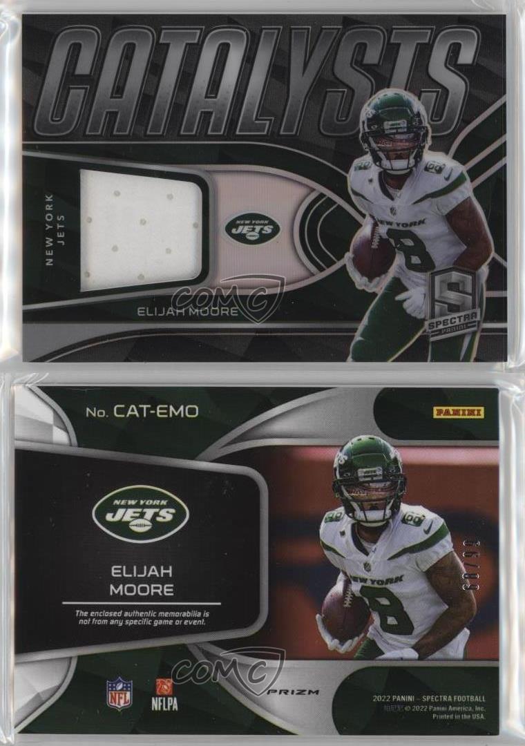 2022 Panini Spectra Catalysts /99 Elijah Moore #CAT-EMO