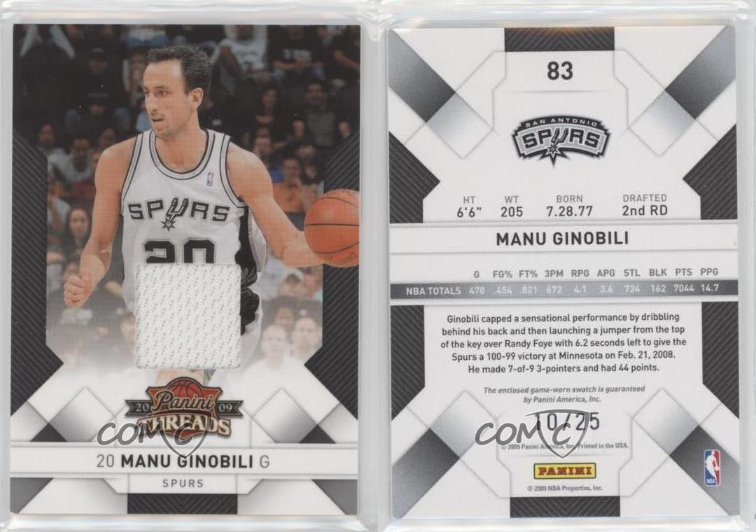 manu ginobili jersey ebay
