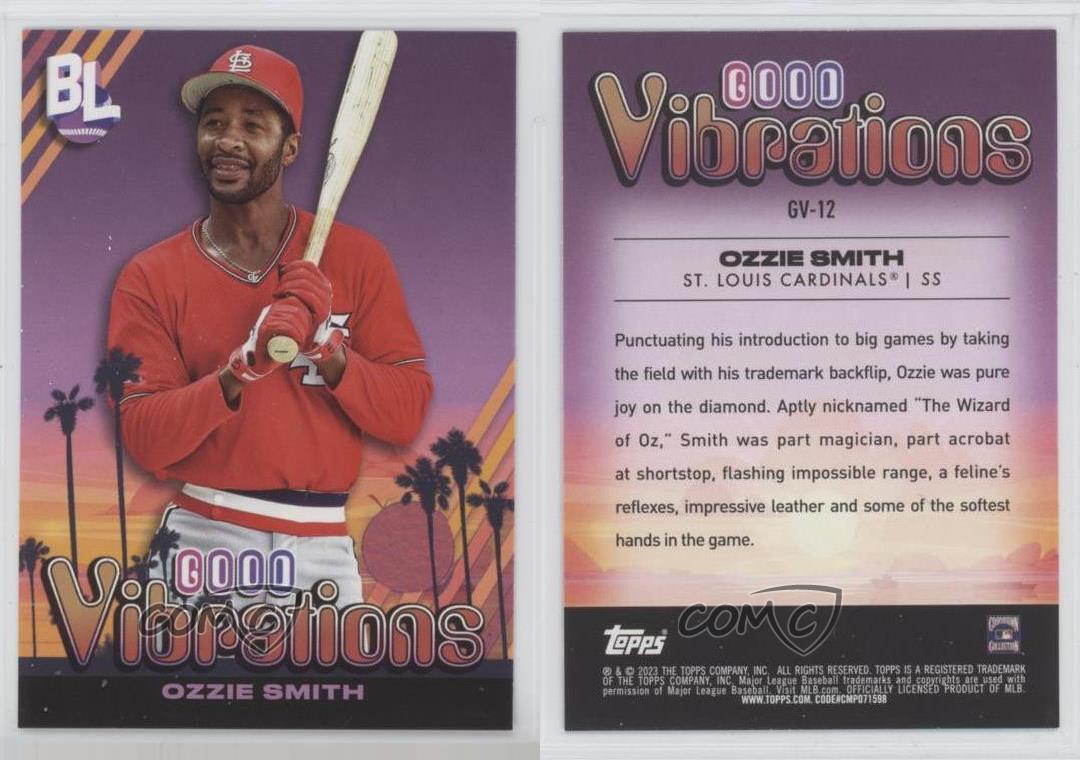 2024 Topps Big League Good Vibrations Ozzie Smith #GV-12 HOF