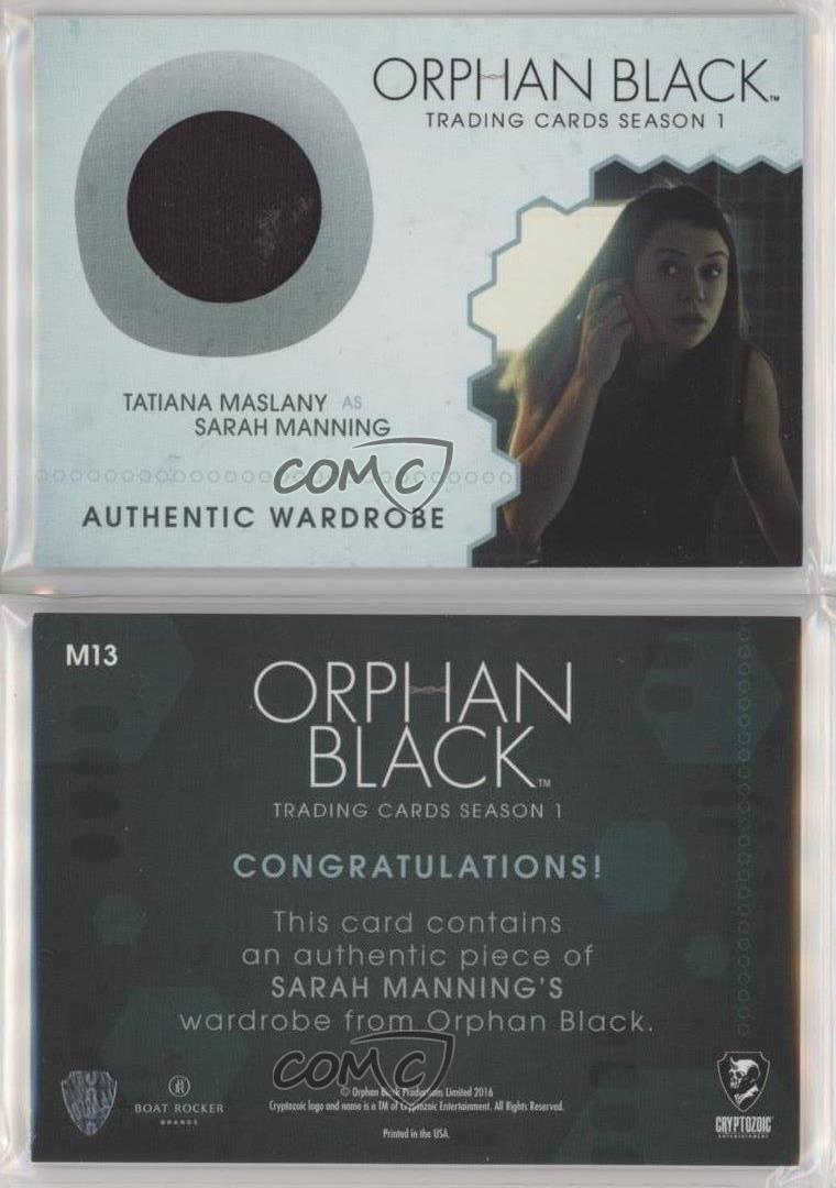 2016 Orphan Black Season 1 Wardrobe Relics Tatiana Maslany As