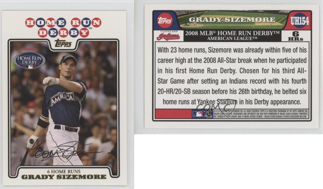 Grady Sizemore 2008 Topps Updates & Highlights #UH154 Cleveland