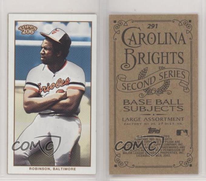 2002 Topps 206 Mini Baseball Card / Series 2 / Carolina Br…