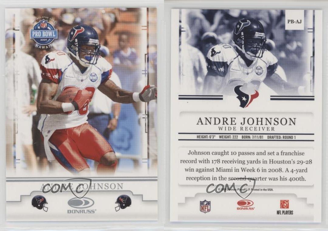 andre johnson pro bowl jersey