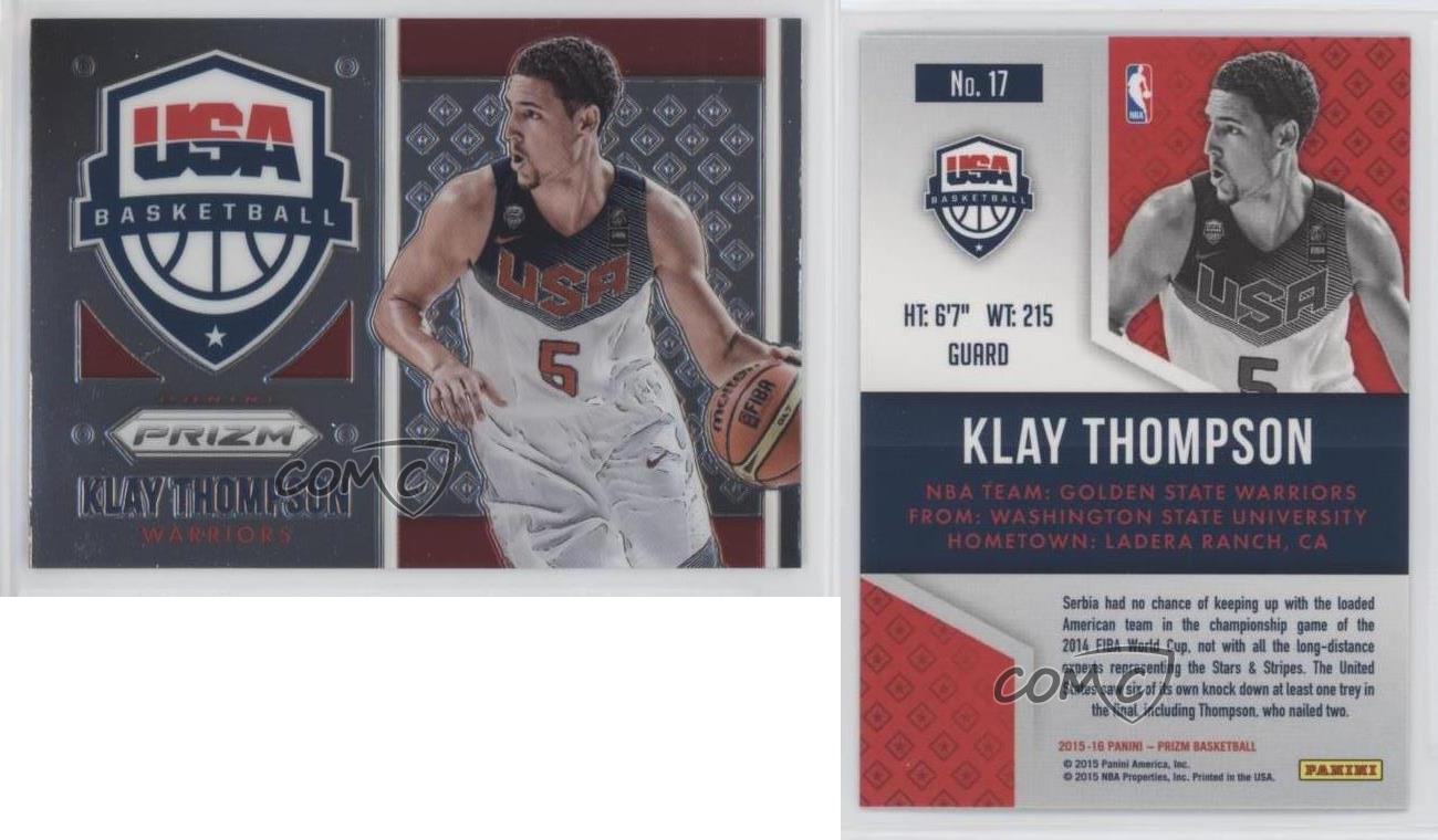 Usa basketball jersey klay thompson top