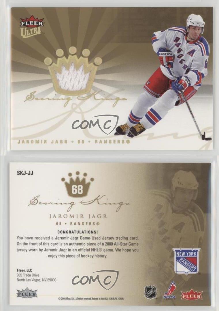 2005-06 Ultra Scoring Kings Jersey SKJ-JJ Jaromir Jagr