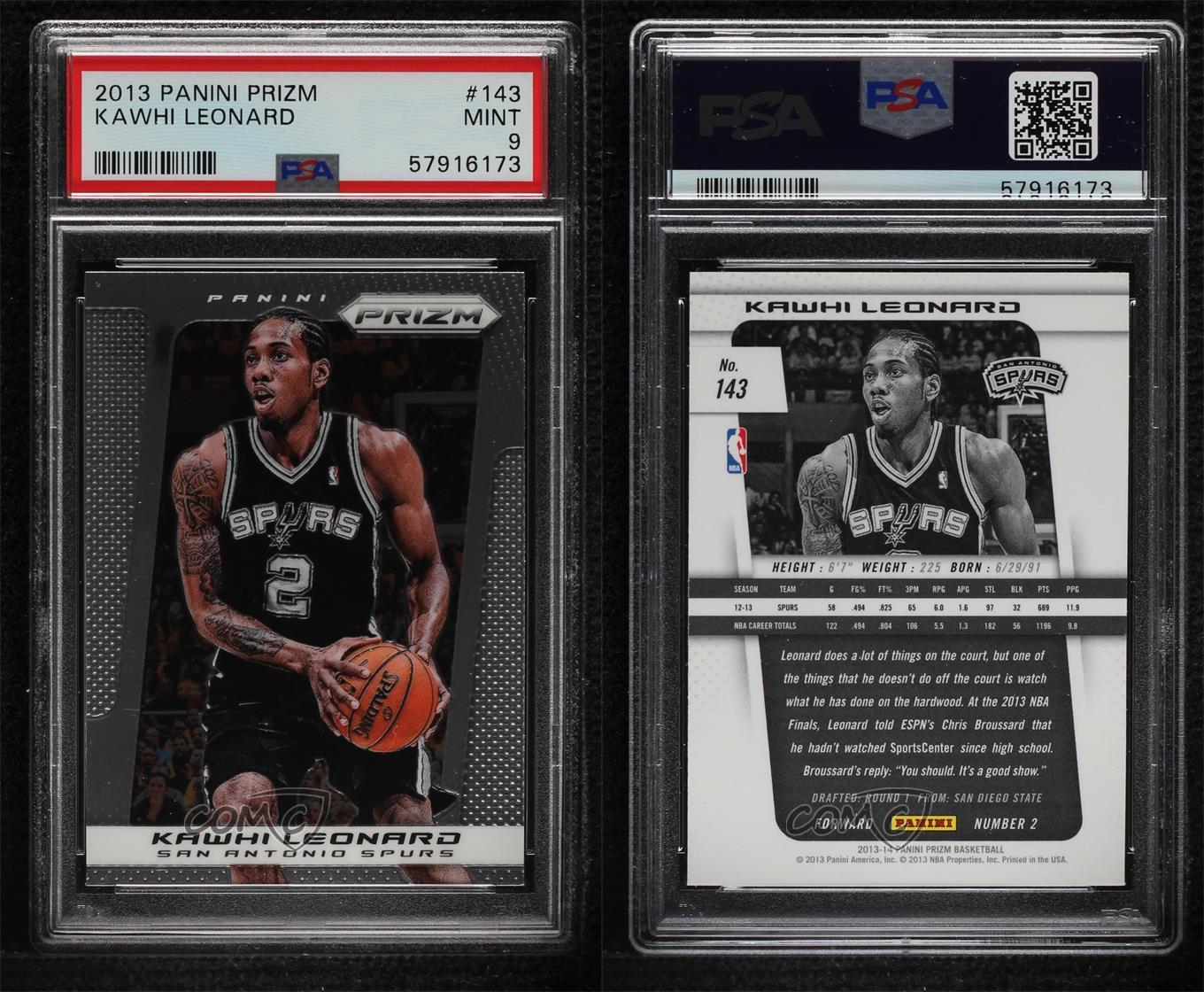 2013-14 Panini Prizm - Kawhi Leonard #143 for sale online | eBay