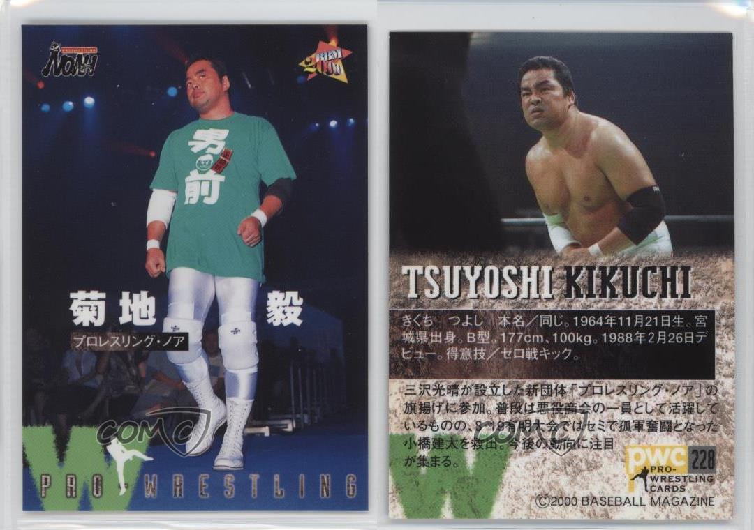 00 m Pro Wrestling Tsuyoshi Kikuchi 228 Ebay