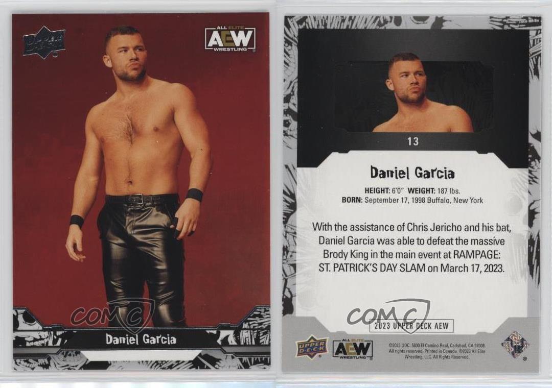 2023 Upper Deck AEW All Elite Wrestling Daniel Garcia #13