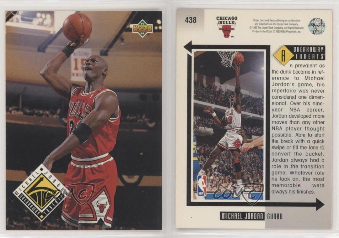 1993 upper deck michael jordan 438