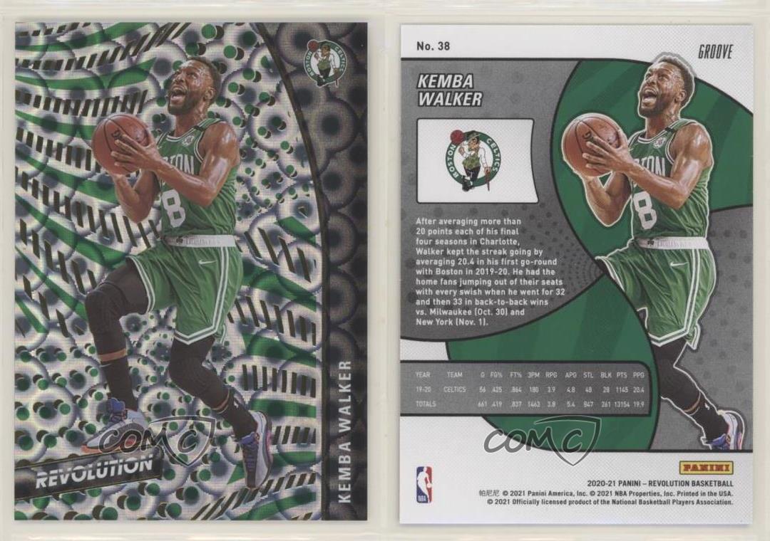 2020-21 Panini Revolution Groove Kemba Walker #38 - Picture 3 of 4