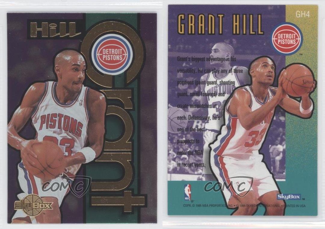 1994-95 Skybox #GH4 Grant Hill Detroit Pistons Rookie Basketball Card