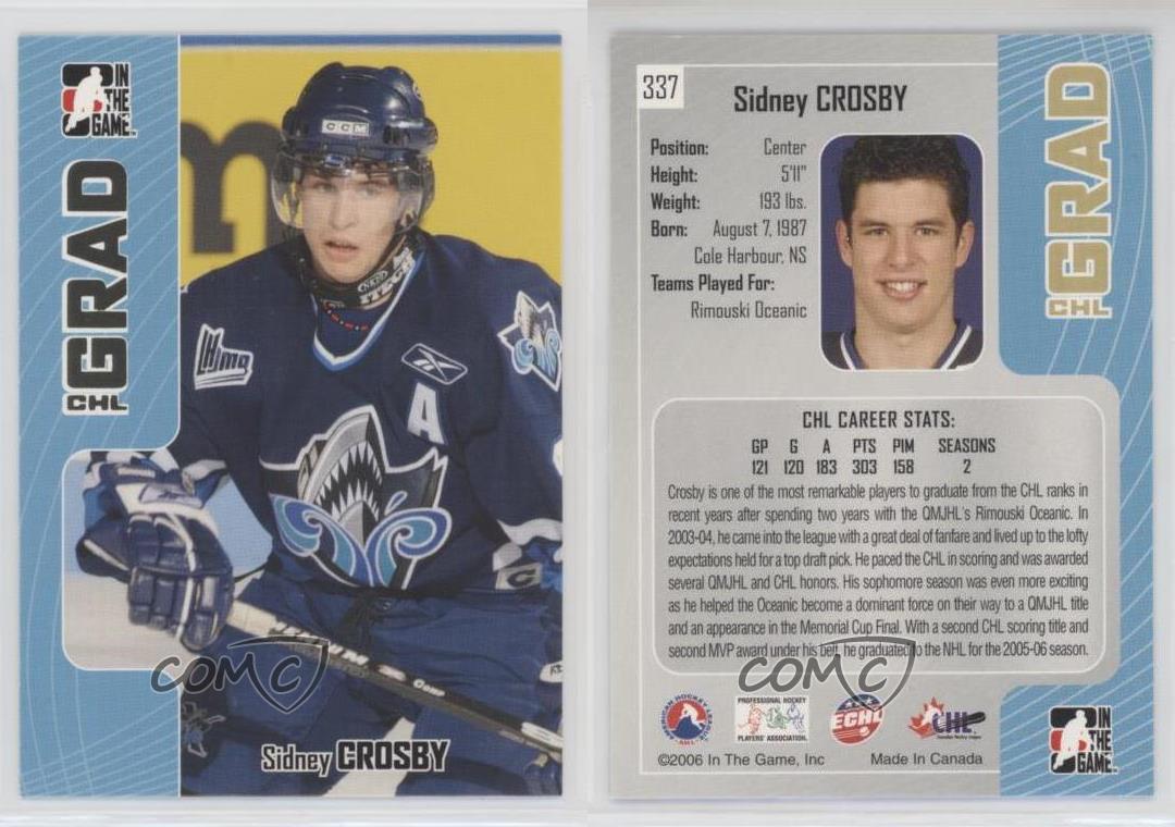 120 Rimouski Oceanic Sidney Crosby Photos & High Res Pictures