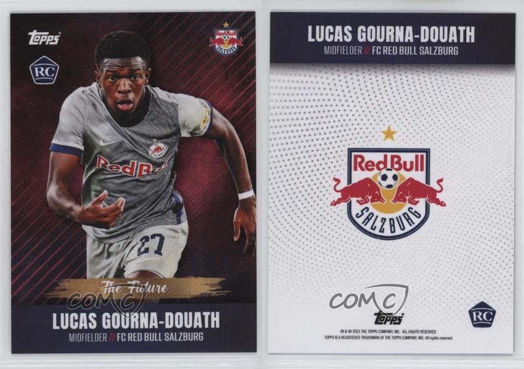 2022-23 FC Red Bull Salzburg Team Set The Future Lucas Gourna-Douath Rookie RC