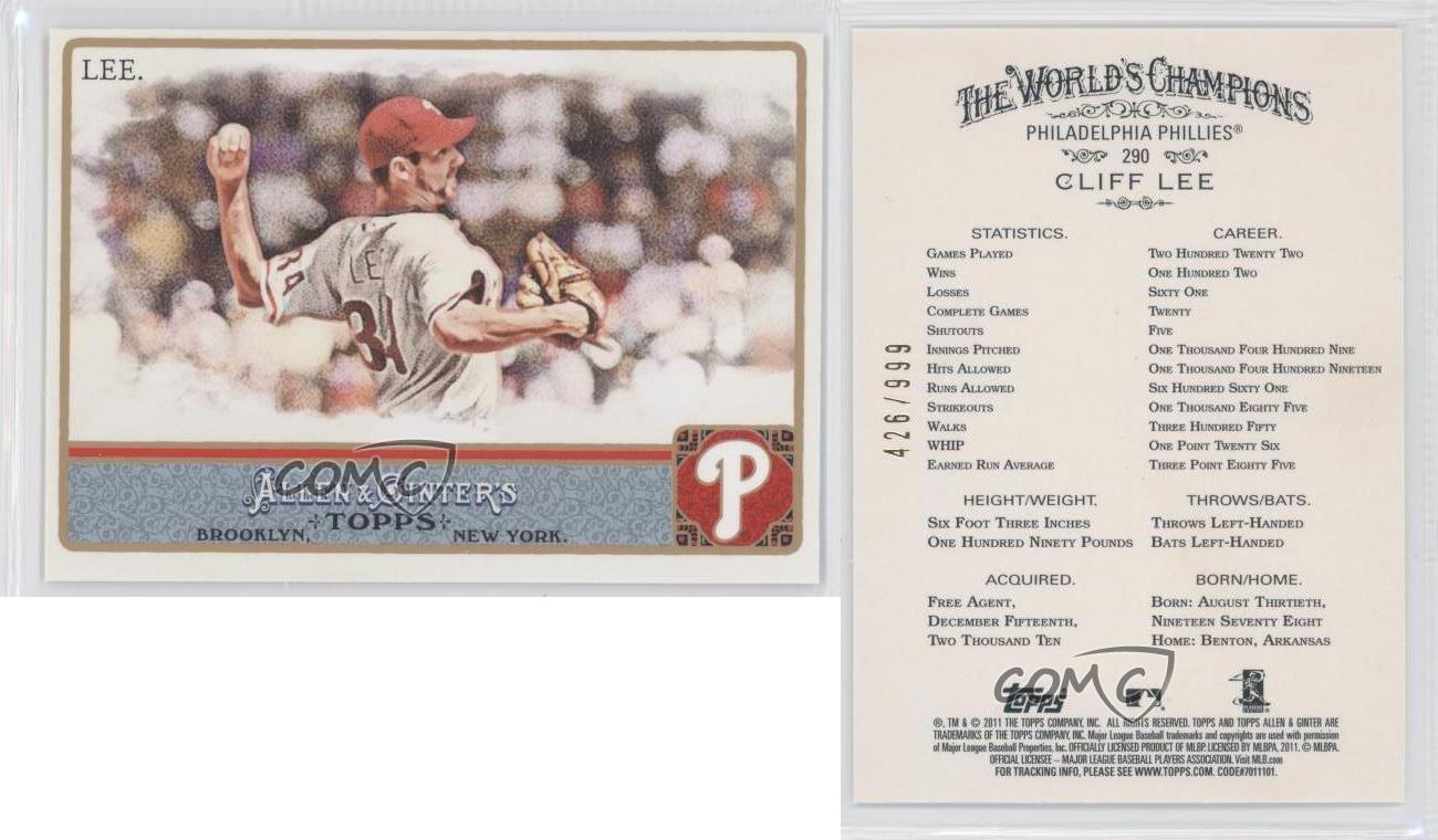 2011 Topps Allen and Ginter Glossy Choose From 1-290 