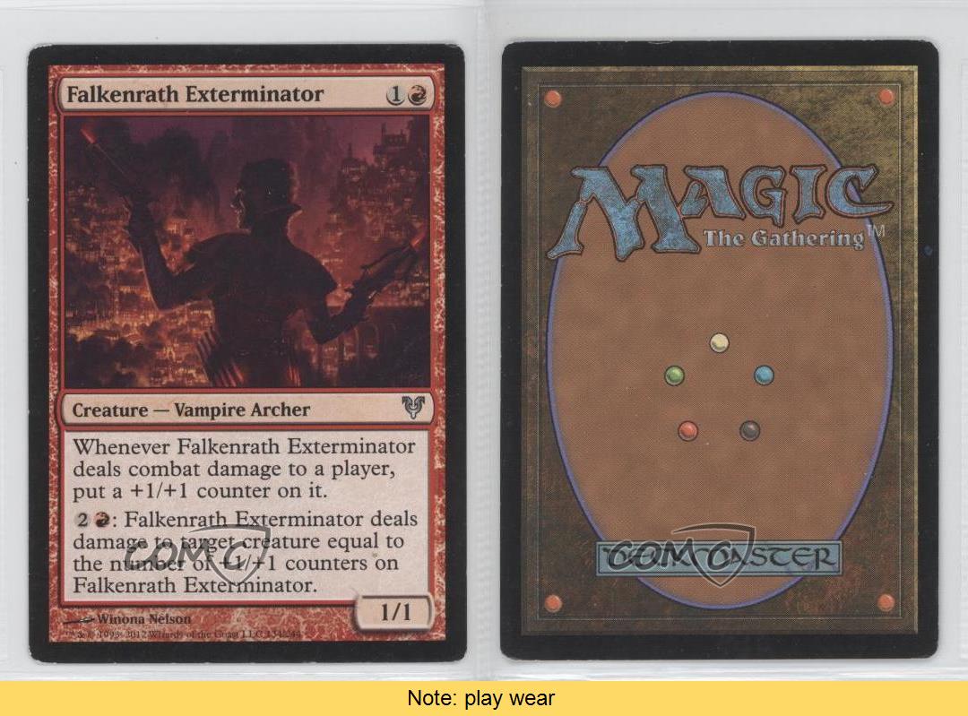 Falkenrath Exterminator Magic: Avacyn Restaurado #134 LEER 6g0 - Imagen 3 de 3