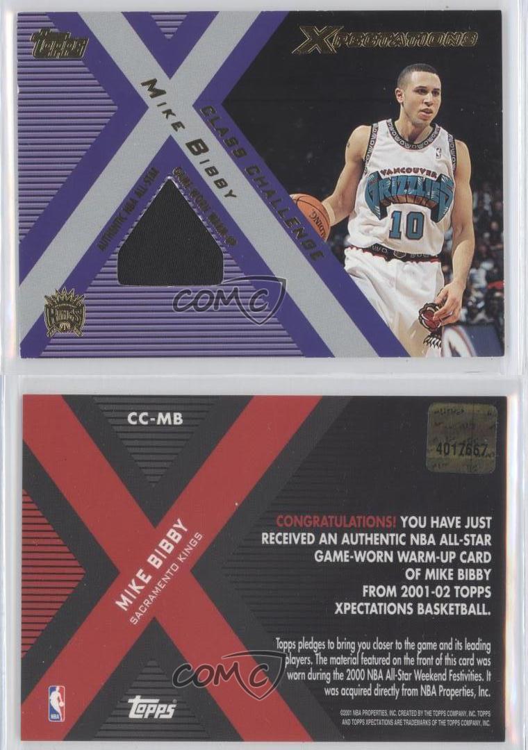 2001-02 Topps Xpectations Class Challenge Mike Bibby #CC-MB - Picture 3 of 4