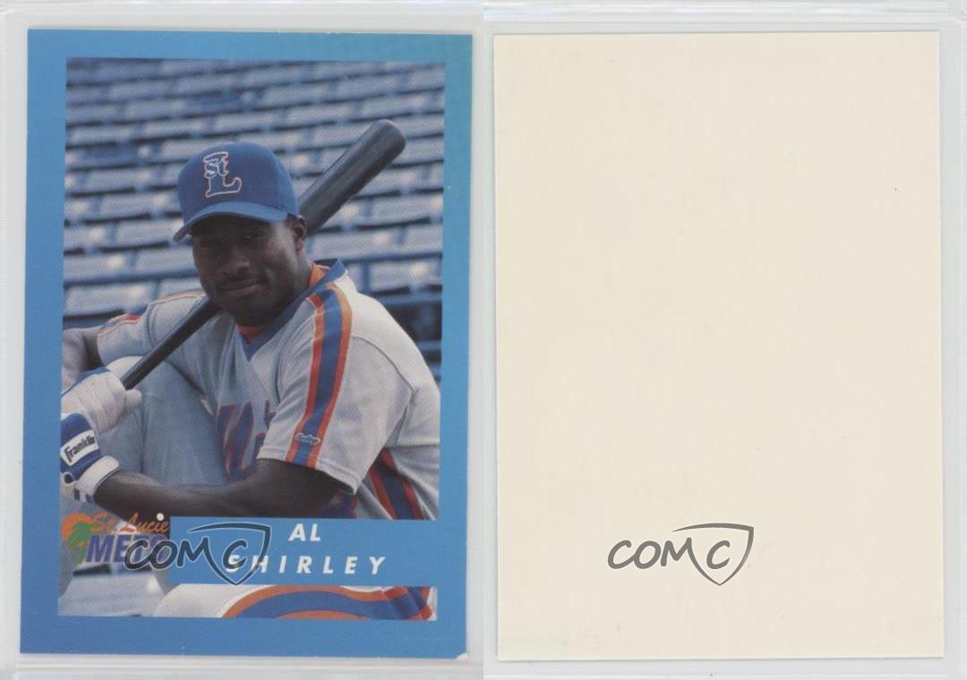 Publix Super Market 1995 St Lucie Mets dos vierge Al Shirley haute qualité #30